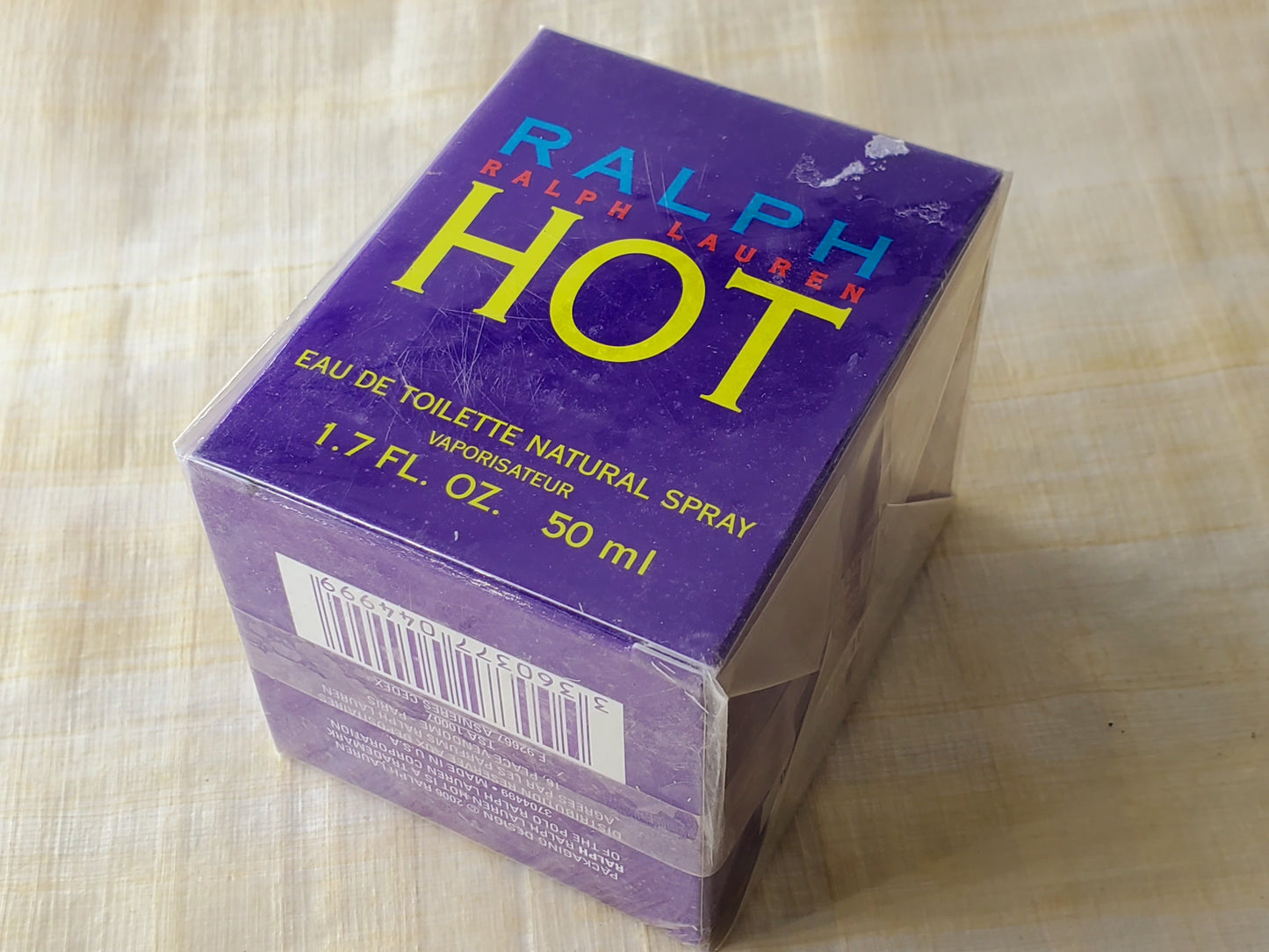 Ralph Hot Ralph Lauren for women EDT Spray 100 ml 3.4 oz Or 50 ml 1.7 oz, Rare, Vintage, Sealed