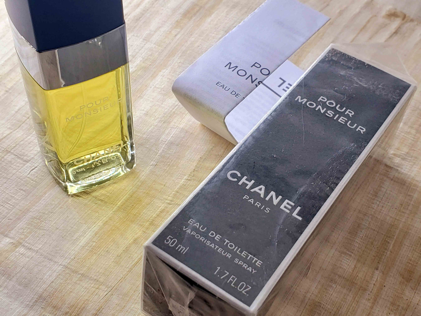 Pour Monsieur Chanel for men EDT Spray 50 ml 1.7 oz, Vintage 1995, Rare