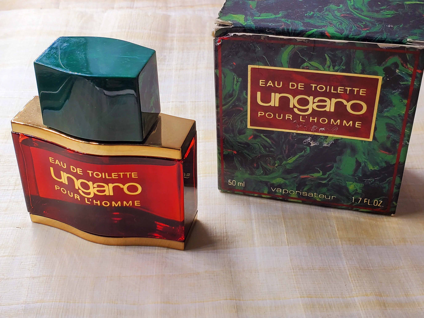 Ungaro pour L'Homme Emanuel Ungaro for men EDT Spray 50 ml 1.7 oz, Vintage, Rare