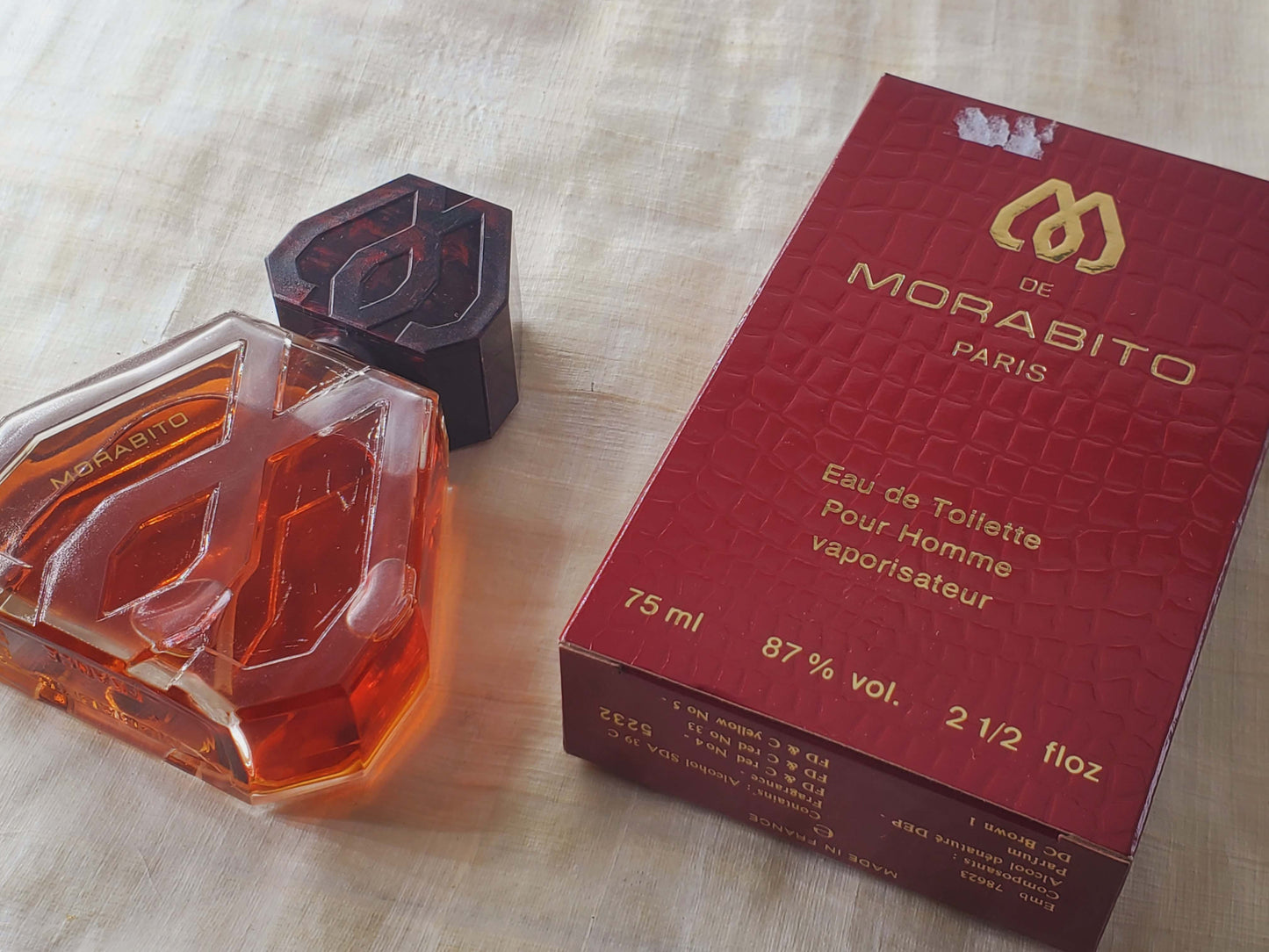 Morabito Pour Homme Pascal Morabito EDT Spray 100 ml 3.4 oz OR 75 ml 2.5 oz, Vintage, Rare