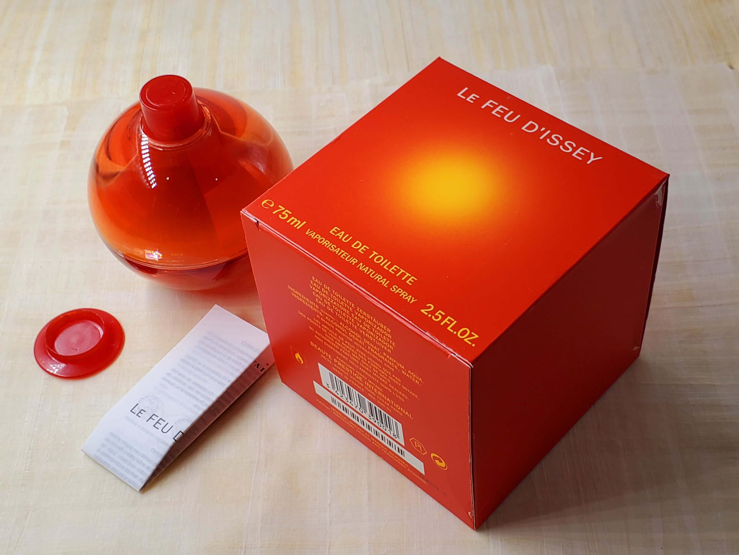 Le Feu d'Issey By Issey Miyake For Women EDT Spray 75 ml 2.5 oz, Vintage, Rare, Sealed