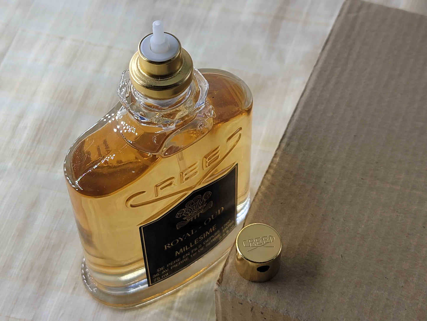Royal Oud Creed Unisex EDP Spray (2011) Batch 11T01 First Edition 75 ml 2.5 oz, Rare, Vintage, TESTER