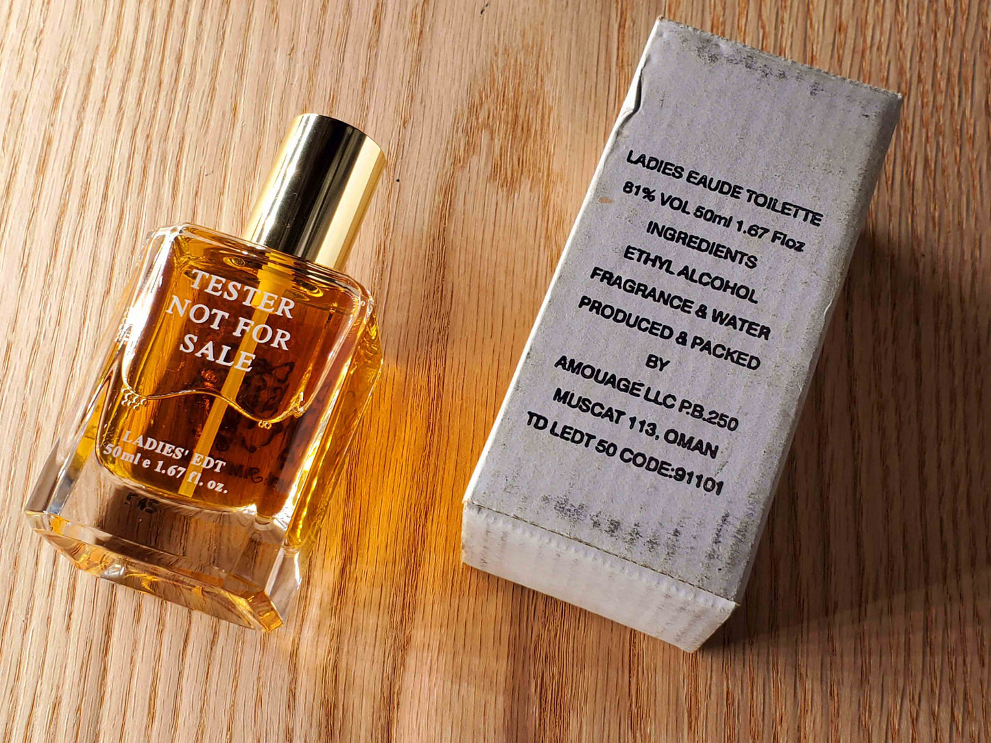 Amouage Ladies EDT Spray 50 ml 1.7 oz, Vintage, Rare, TESTER