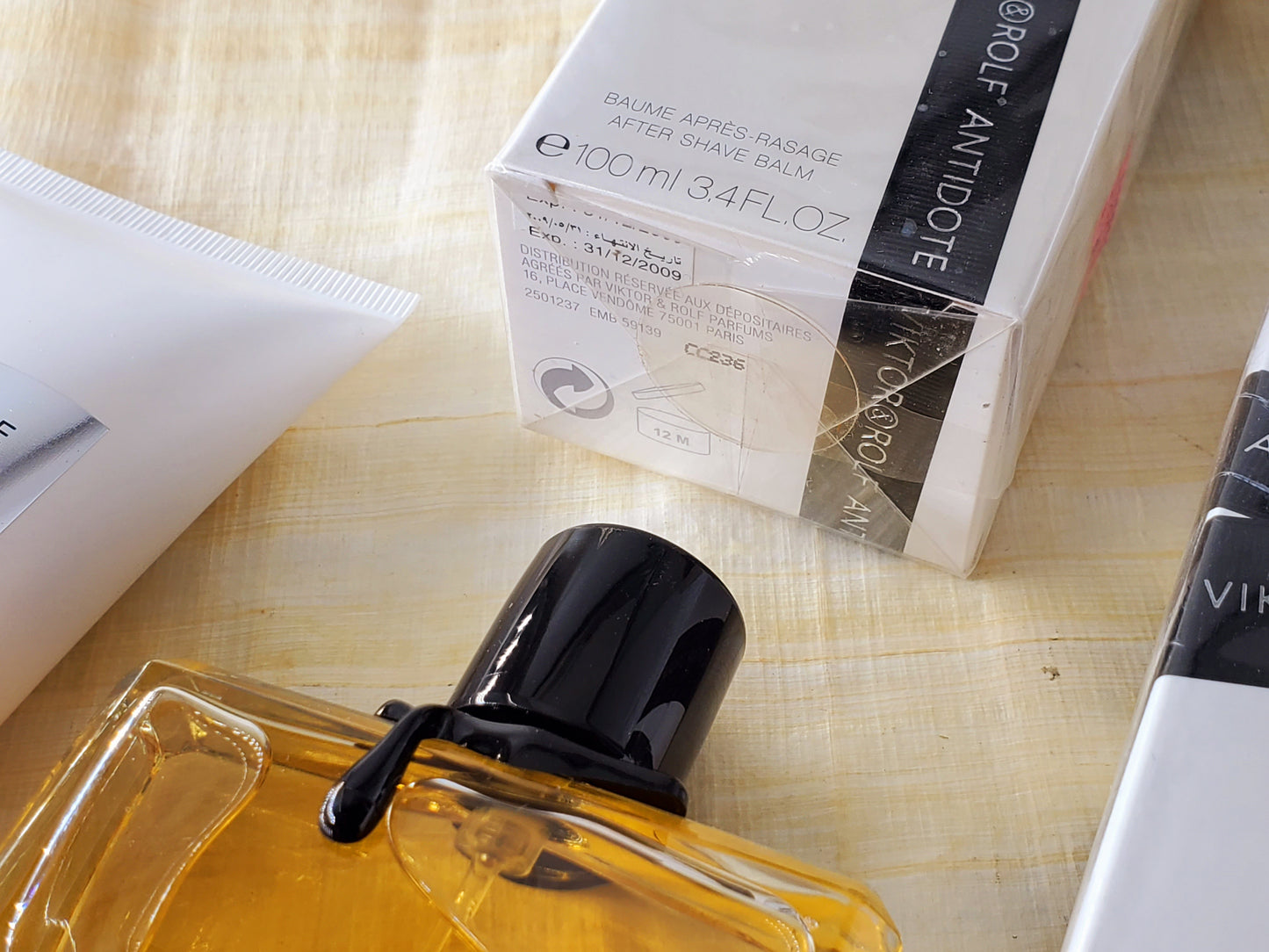 Antidote Viktor&Rolf for men EDT + After Shave Spray 125 ml 4.2 oz + After Shave Balm Tube, Vintage, Rare