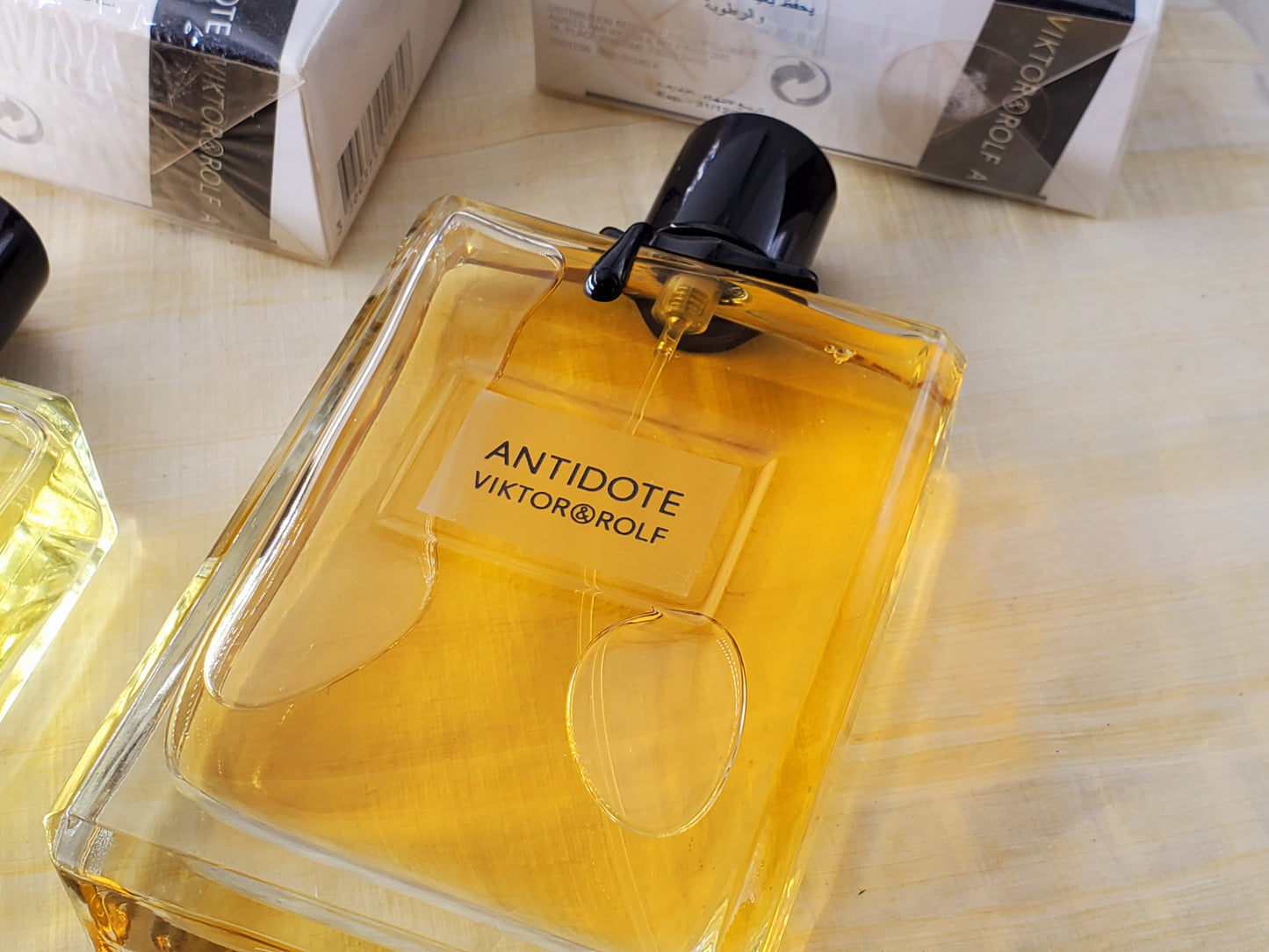 Antidote Viktor&Rolf for men EDT + After Shave Spray 125 ml 4.2 oz + After Shave Balm Tube, Vintage, Rare