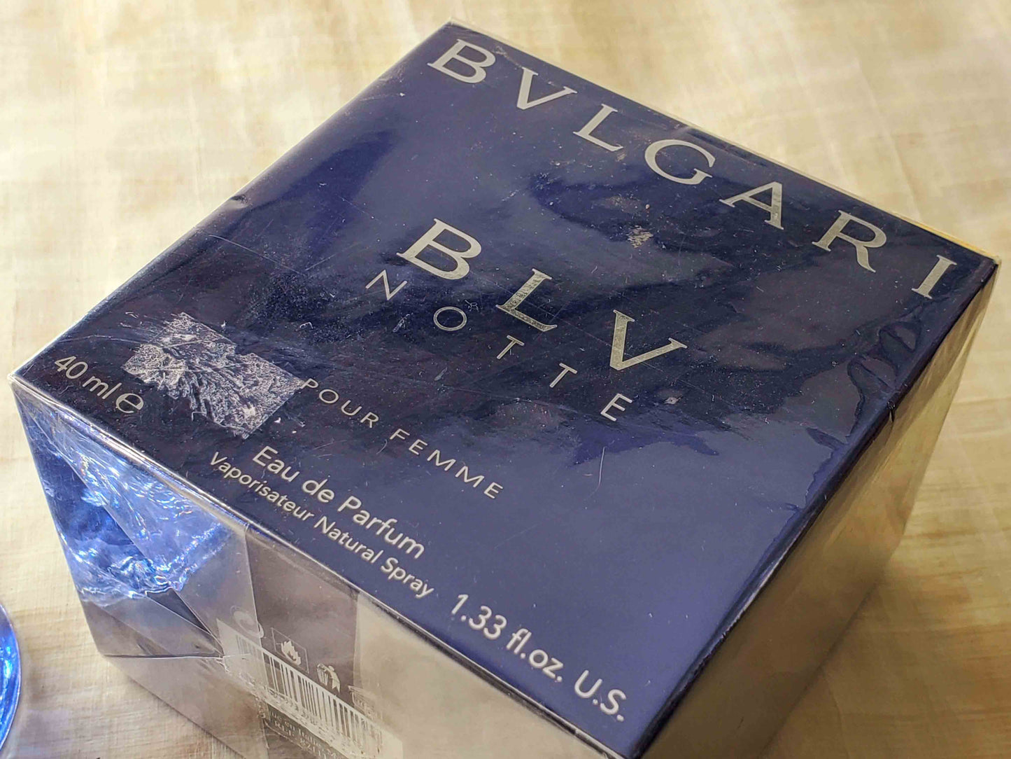BLV Notte Pour Femme Bvlgari for women EDP Spray 75 ml 2.5 oz OR 40 ml 1.33 oz, Vintage, Rare, Sealed