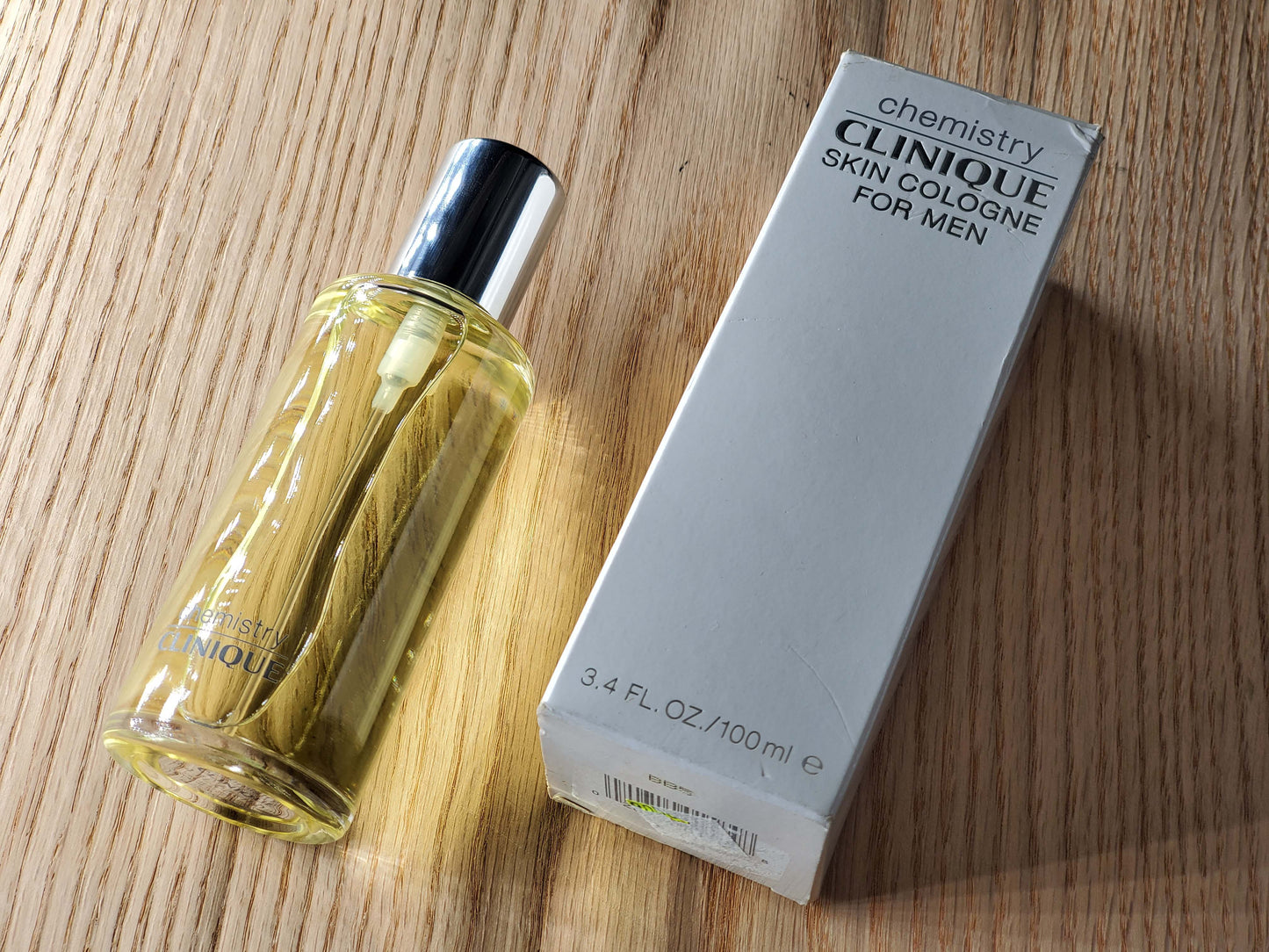 Chemistry by Clinique Skin Cologne for Men EDT Spray 100 ml 3.4 oz OR 50 ml 1.7 oz, Vintage, Rare