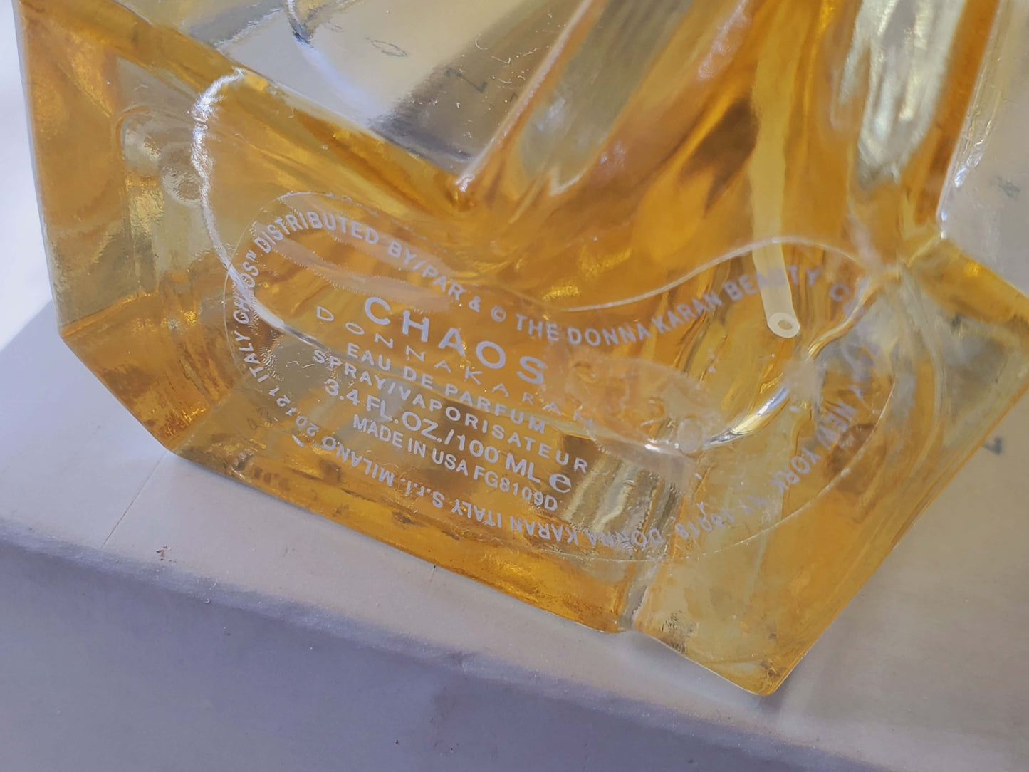 Donna Karan Chaos 1996 for women EDP Spray 100 ml 3.4 oz, Vintage, Rare