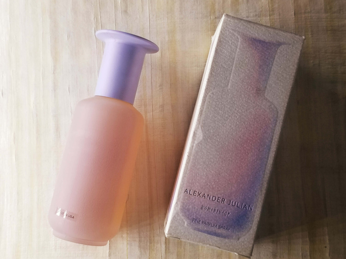 Alexander Julian Womenswear for women Fine Parfume Spray 120 ml 4 oz, Vintage, Rare