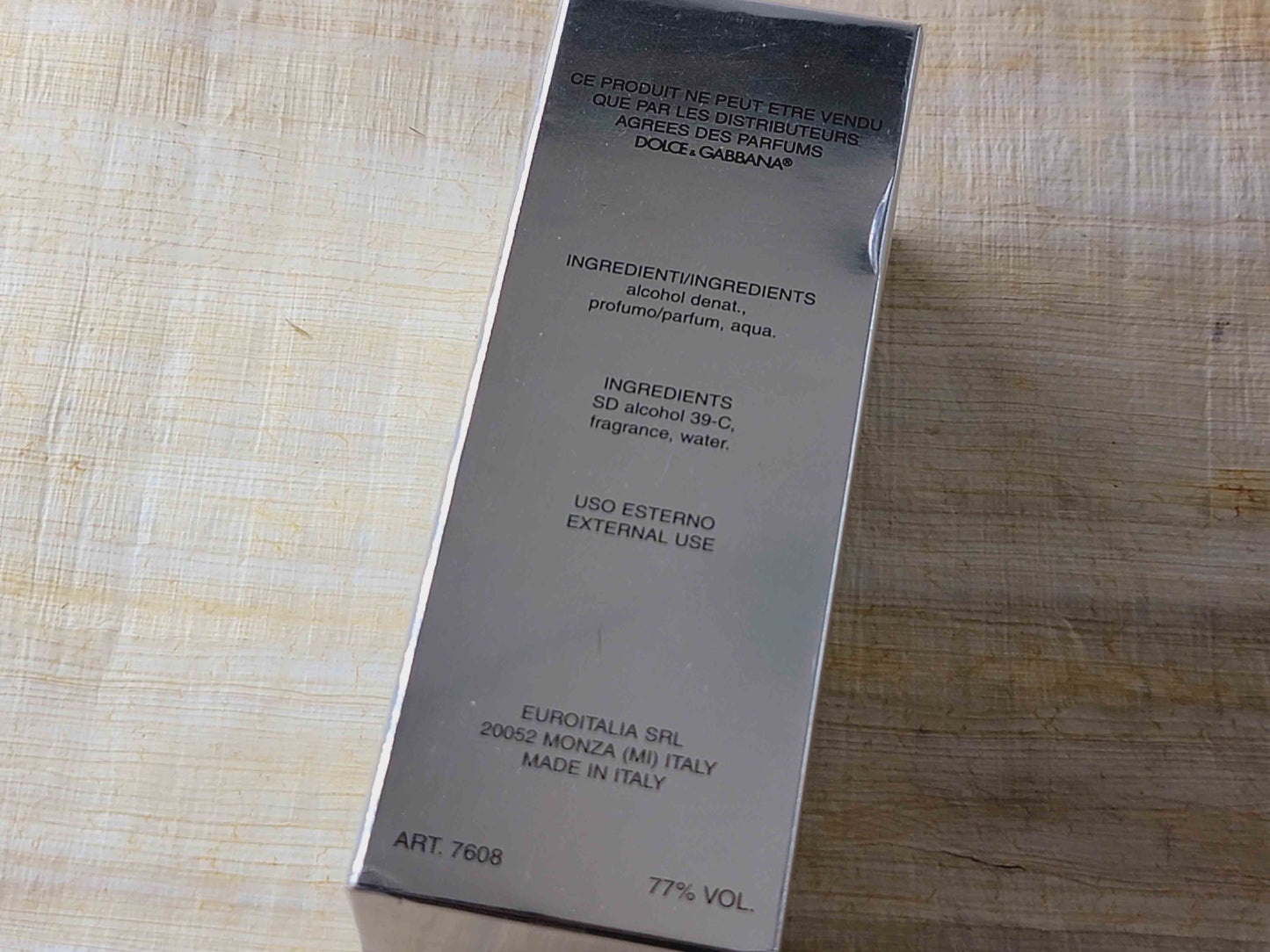 Dolce & Gabbana Feminine EDT Spray 100 ml 3.4 oz Or 50 ml 1.7 oz, Vintage, Rare, Sealed