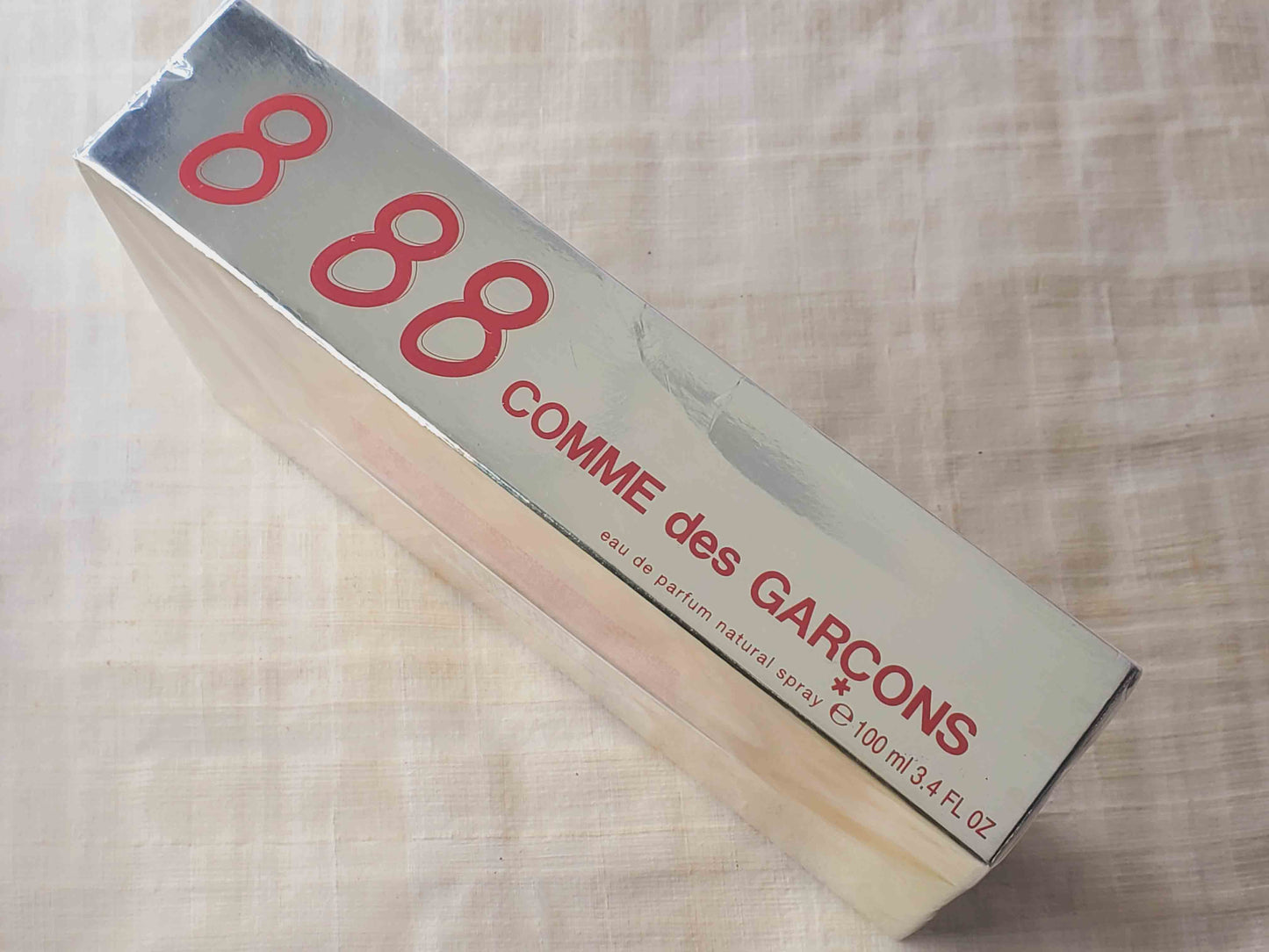 8 88 Comme des Garcons Unisex EDP Spray 100 ml 3.4 oz OR 50 ml 1.7 oz, Vintage, Rare, Sealed