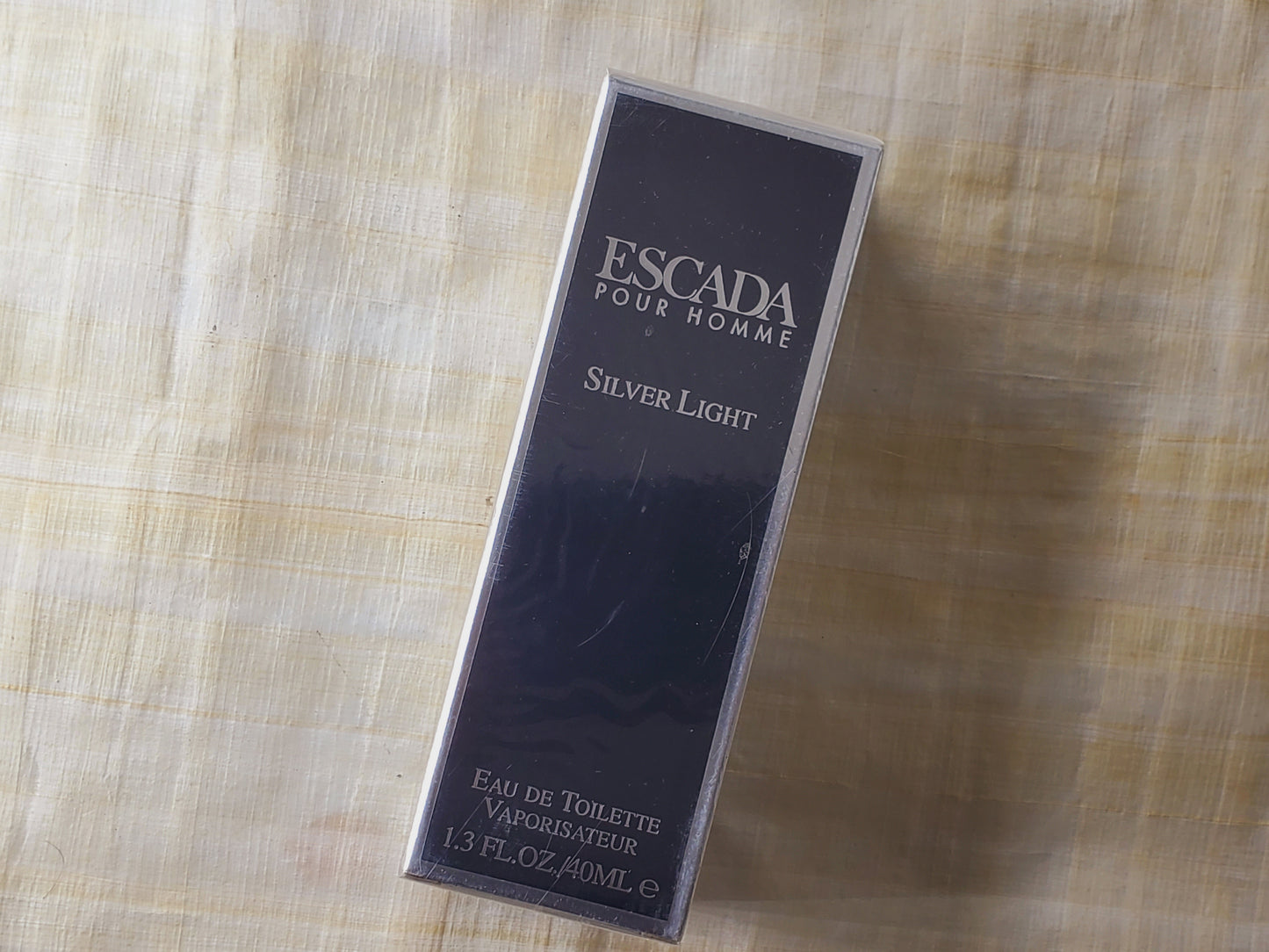 Escada pour Homme Light Silver Edition for men EDT Spray 125 ml 4.2 oz OR 40 ml 1.3 oz, Vintage, Rare