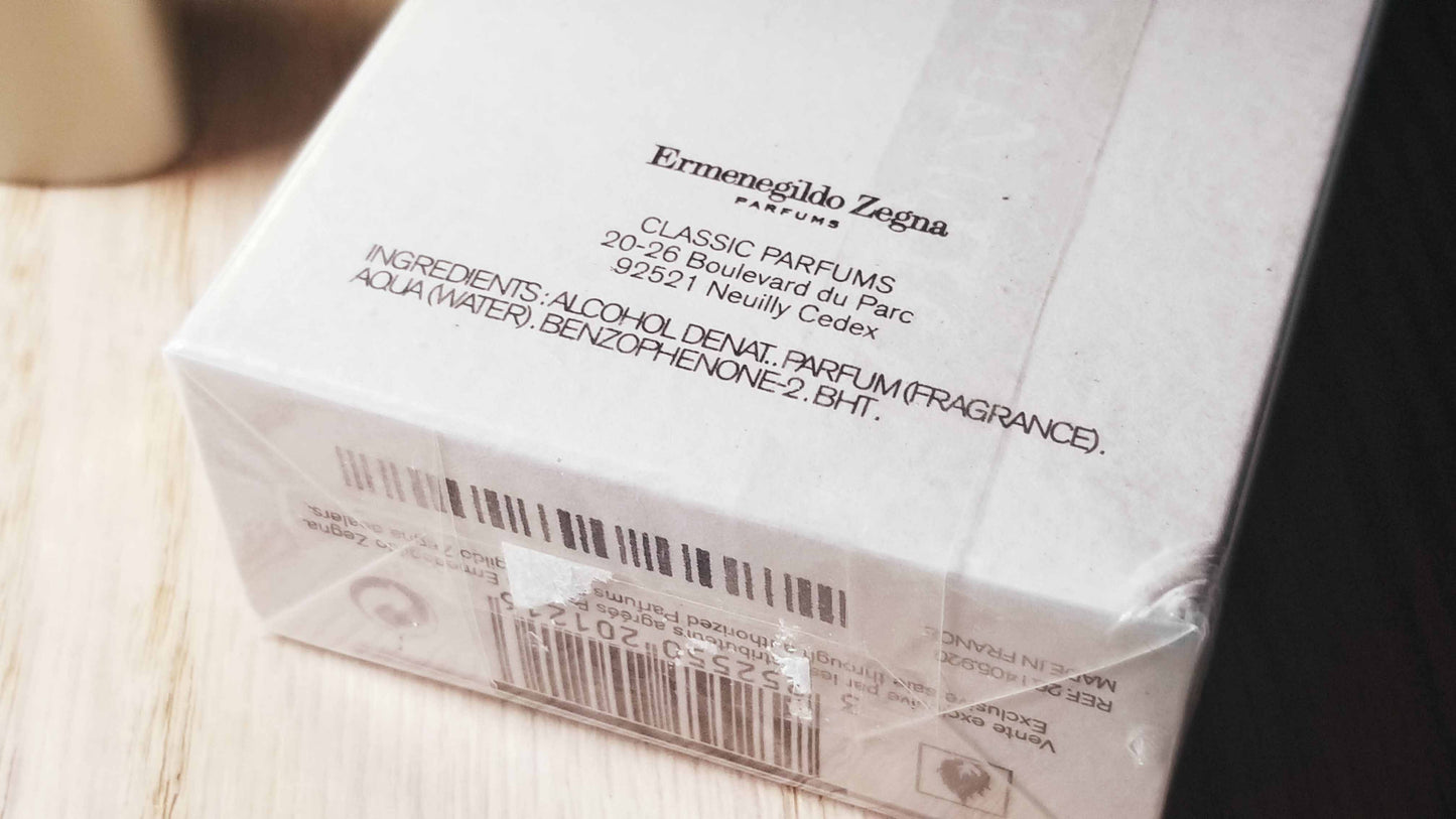 Essenza di Zegna Ermenegildo Zegna for men EDT Spray 100 ml 3.4 0z OR 50 ml 1.7 oz, Vintage, Rare, Sealed