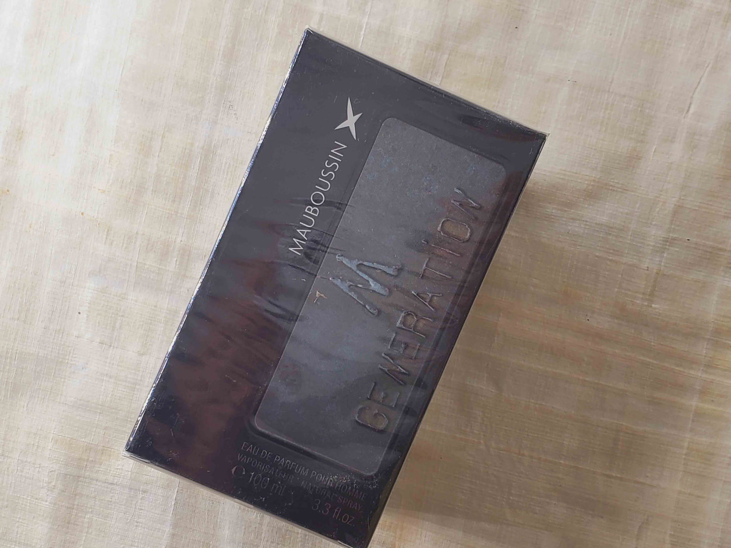 M Generation Mauboussin for men EDP Spray 100 ml 3.4 oz, Vintage, Rare