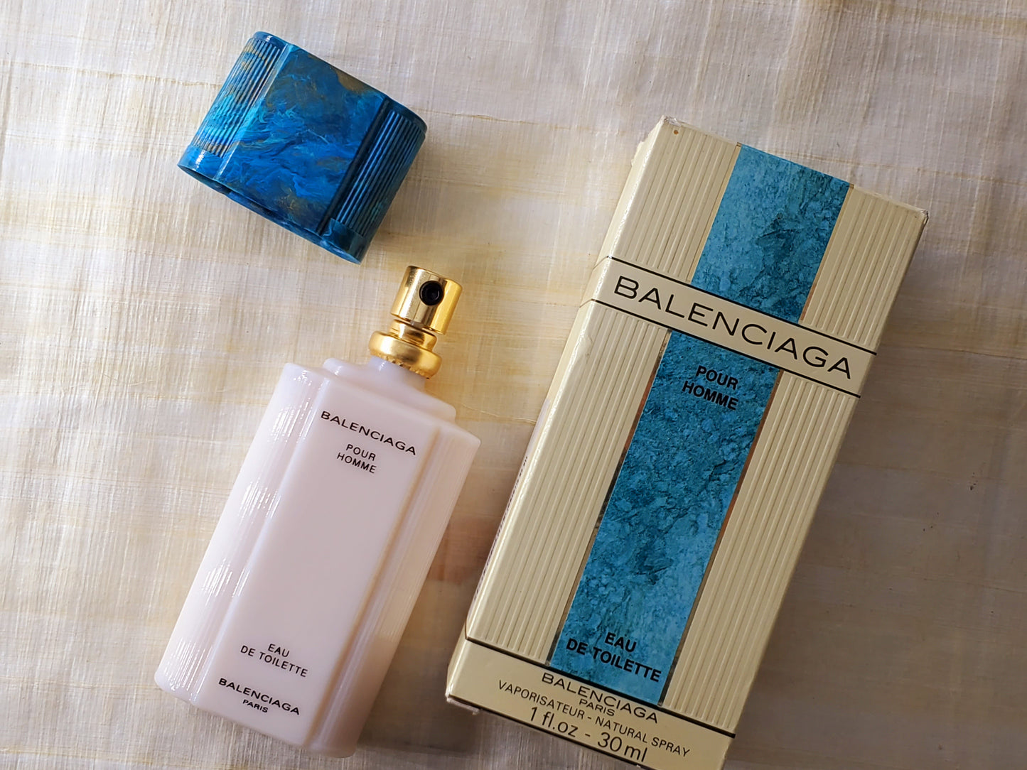 Balenciaga Pour Homme EDT Spray 100 ml 3.4 oz OR 50 ml 1.7 oz OR 30 ml 1 oz, Vintage, Rare