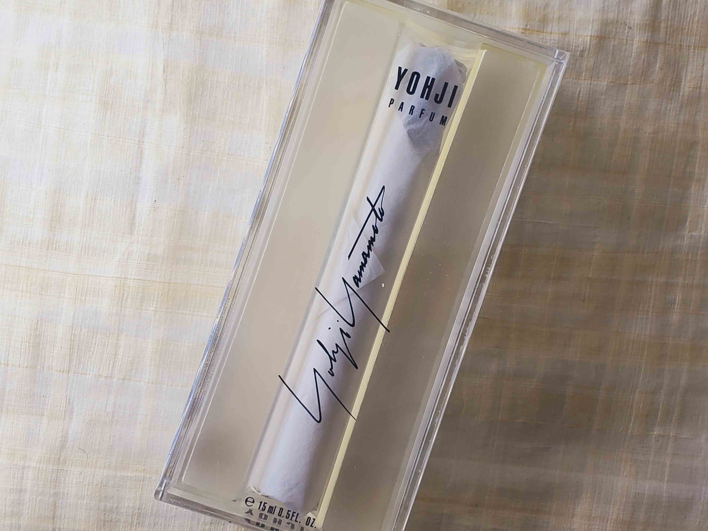 Yohji Yamamoto for women Pure Parfum Splash 15 ml 0.5 oz, Vintage, Rare, Sealed