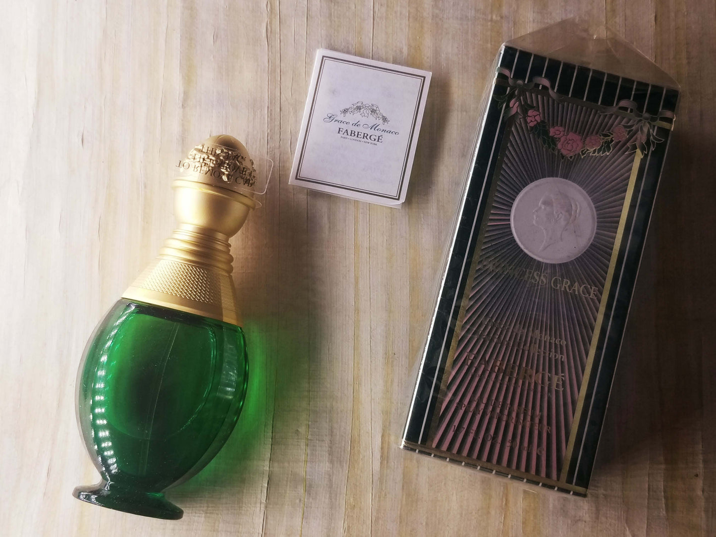 Faberge Princess Grace de Monaco Brut Parfums Prestige for women EDP Spray 100 ml 3.4 oz Or 50 ml 1.7 oz, Vintage, Rare, Sealed