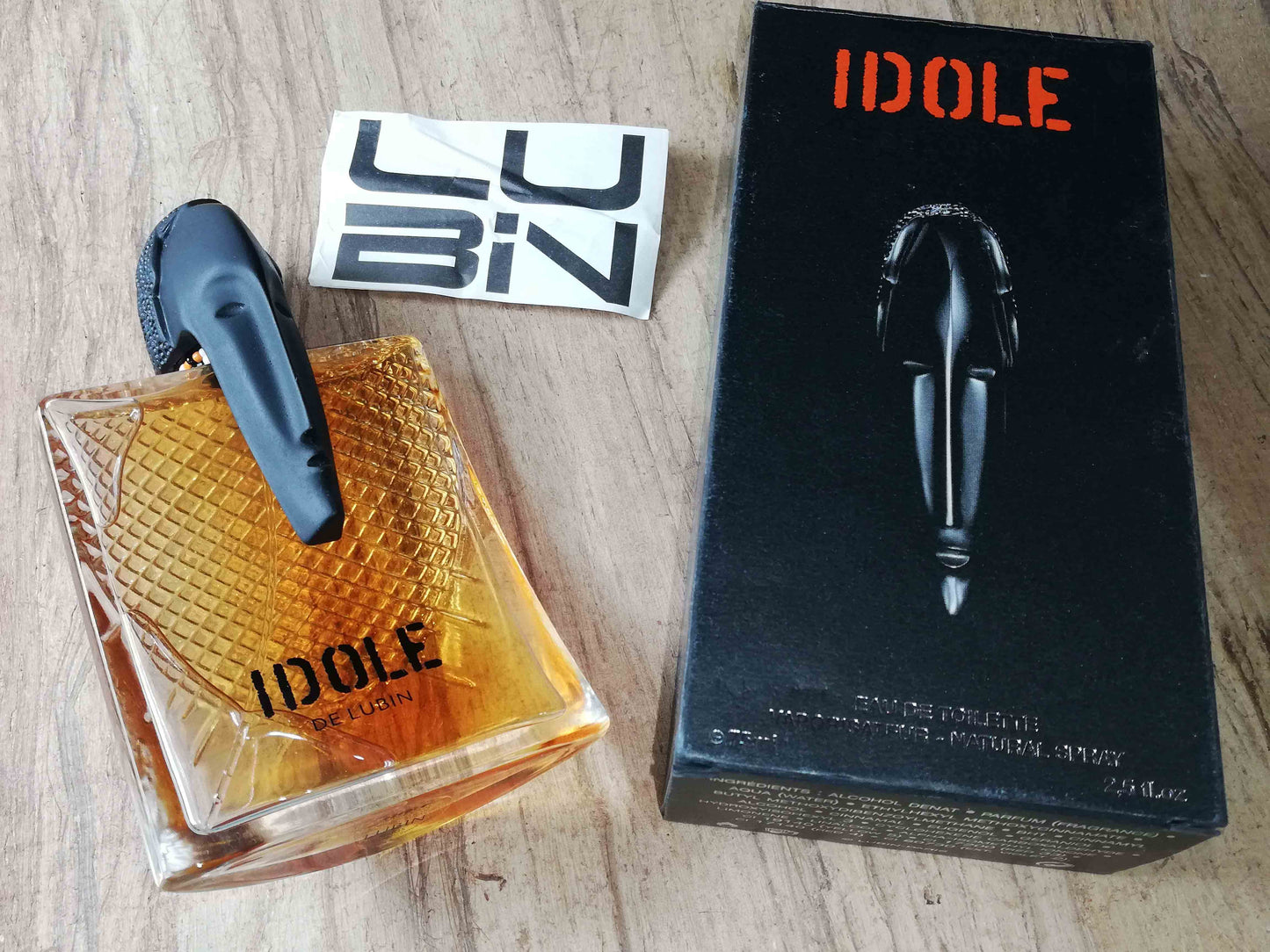Idole de Lubin for Men EDT Spray 75 ml 2.5 oz, Rare, Vintage, Sealed