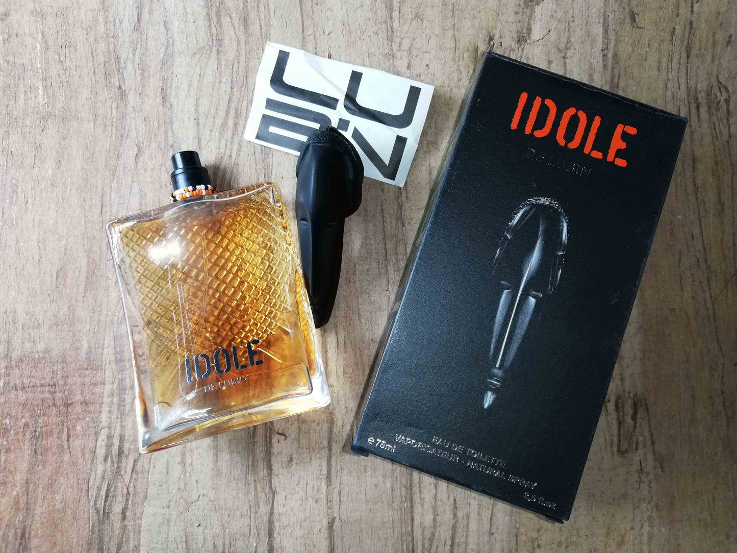 Idole de Lubin for Men EDT Spray 75 ml 2.5 oz, Rare, Vintage, Sealed