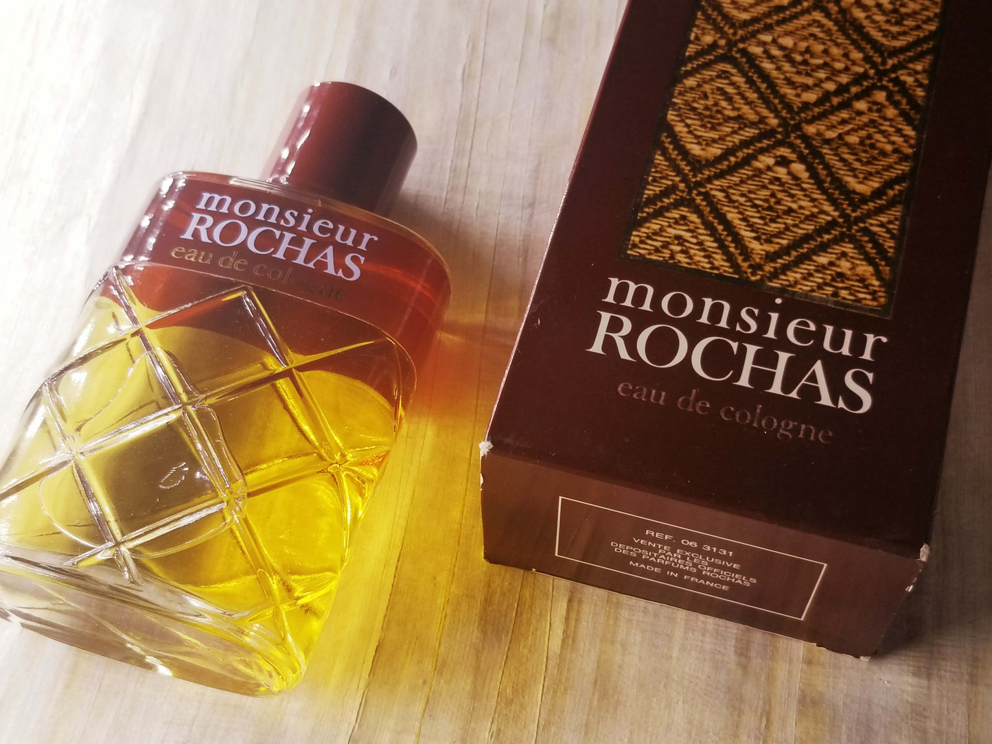 Monsieur Rochas for men EDC Splash 220 ml 7.3 oz, Vintage, Rare