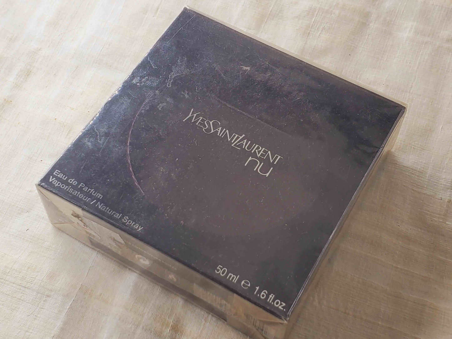 Yves Saint Laurent Nu EDP Spray 100 ml 3.4 oz Or 50 ml 1.7 oz, Vintage, Rare, Sealed