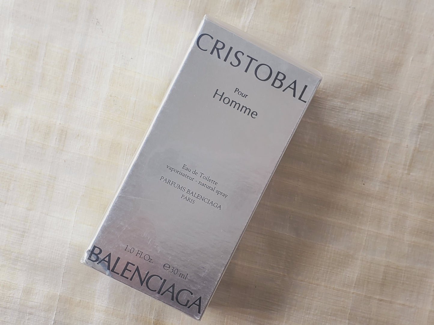 Cristobal pour Homme EDT Spray 100 ml 3.4 OR 50 ml 1.7 oz OR 30 ml 1 oz, Vintage, Rare