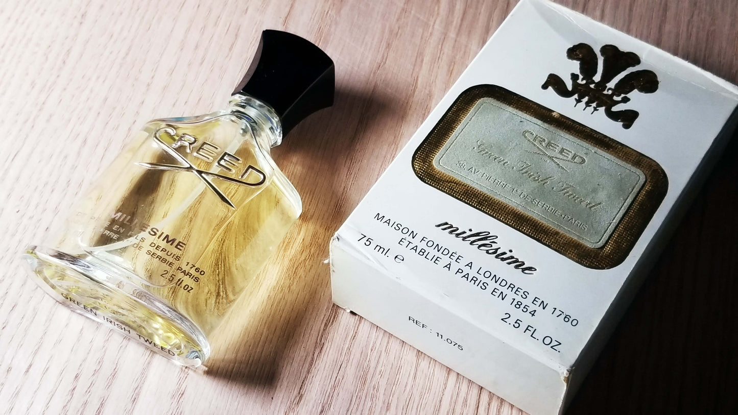 Green Irish Tweed Creed for men EDT Spray 75 ml 2.5 oz, Rare, Vintage Pre-Batch Code Wonderful Classic