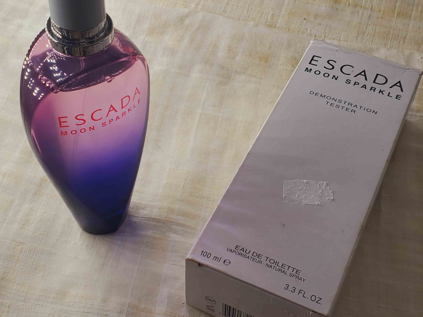Escada Moon Sparkle for women EDT Spray 100 ml 3.4 oz , Vintage, Rare, TESTER
