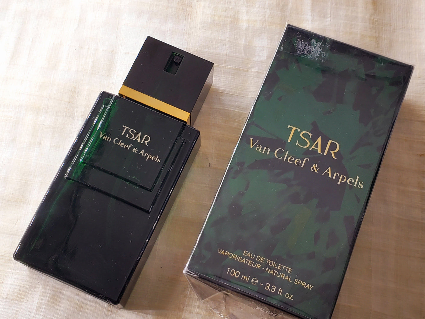 Tsar Van Cleef & Arpels for men EDT Spray 100 ml 3.4 oz, Vintage, Rare, Sealed