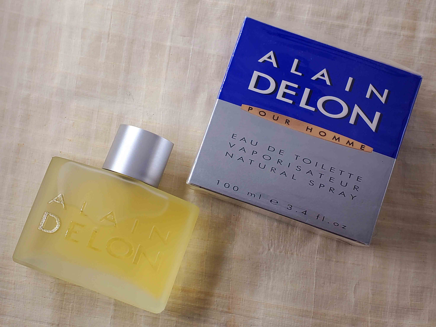 Alain Delon Pour Homme for men EDT Spray 100 ml 3.4 oz, Vintage, Rare, Sealed