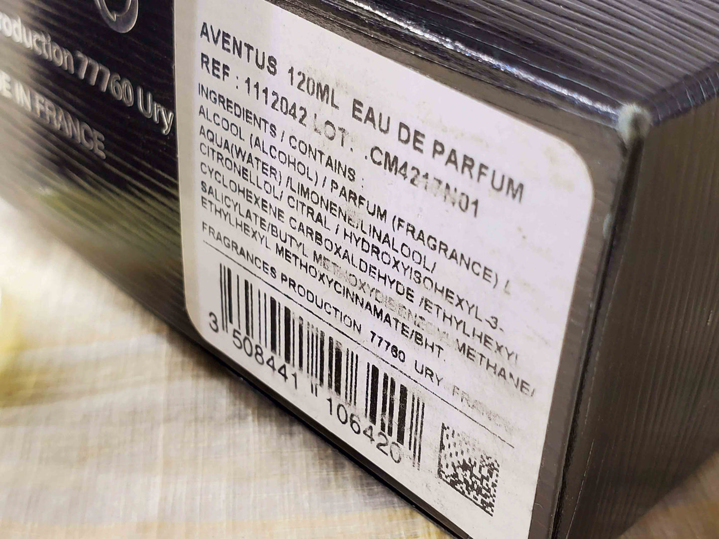 Aventus by Creed EDP Spray (2017 17N01) 120 ml 4 oz, Ultra Rare, Vintage, 100% Authentic!
