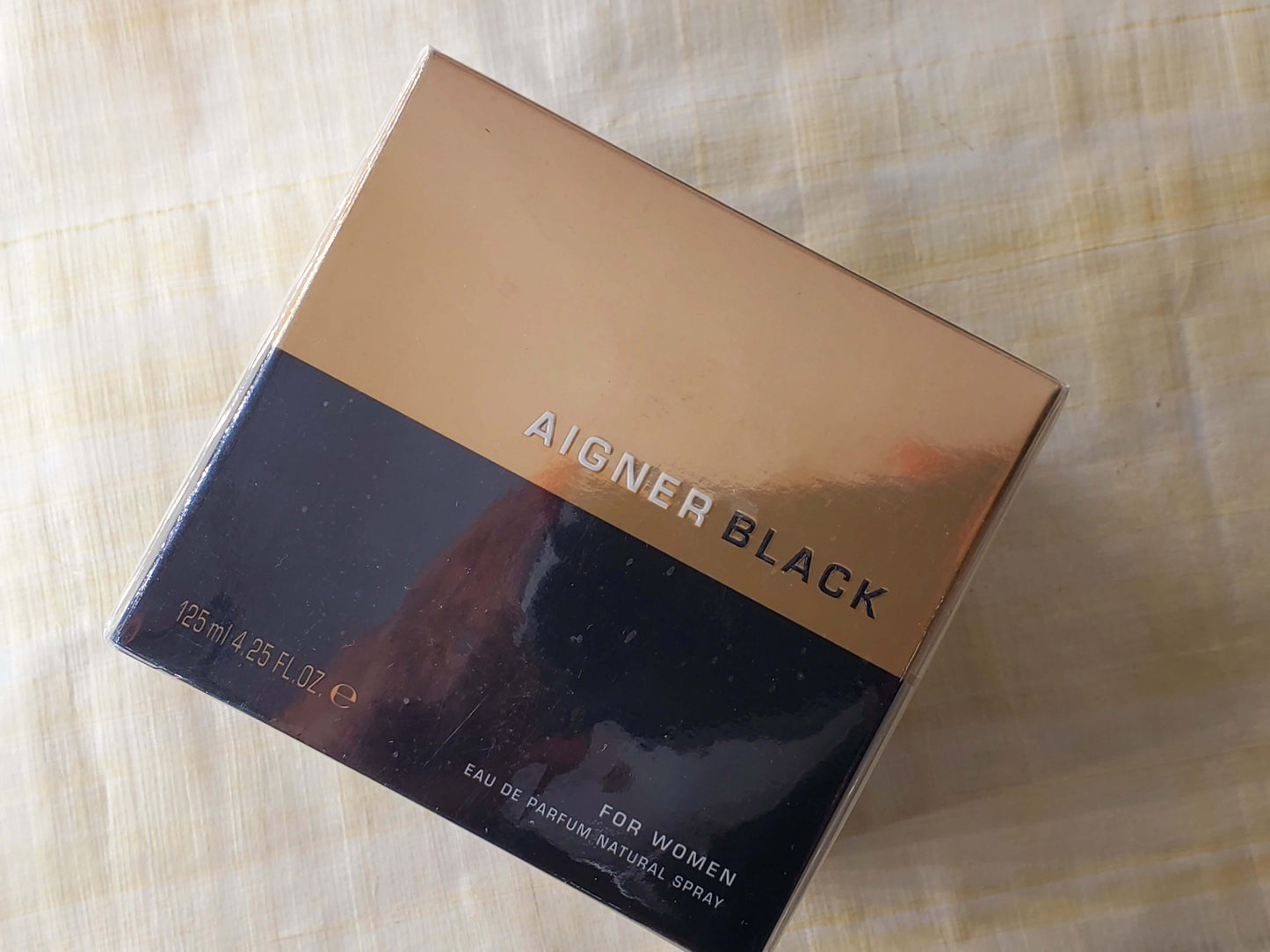 Aigner Black Etienne for women EDP Spray 125 ml 4.2 oz, Vintage, Rare