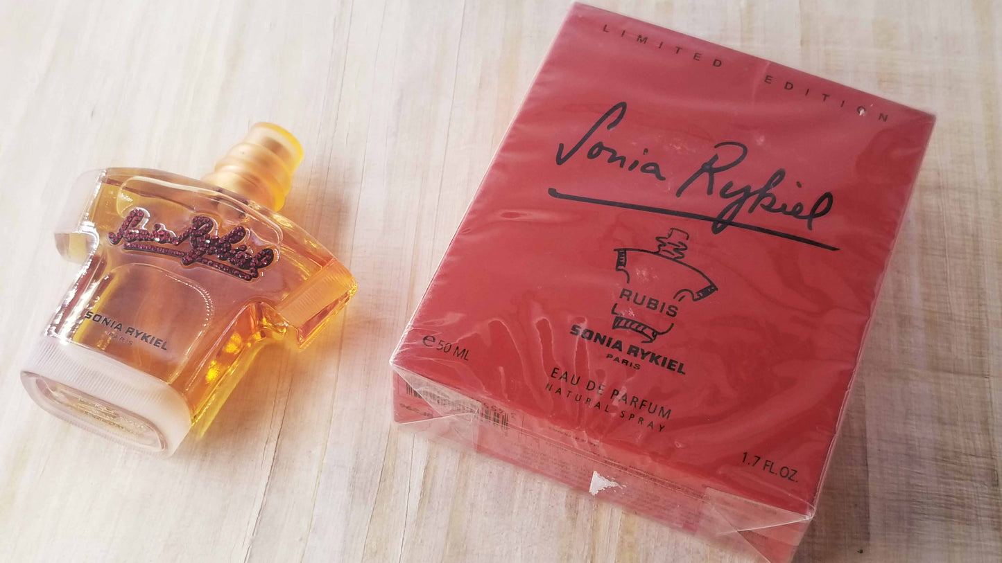Sonia Rykiel (Rubis) Limited Edition for women EDP Spray 50 ml 1.7 oz, Rare, Vintage, Sealed