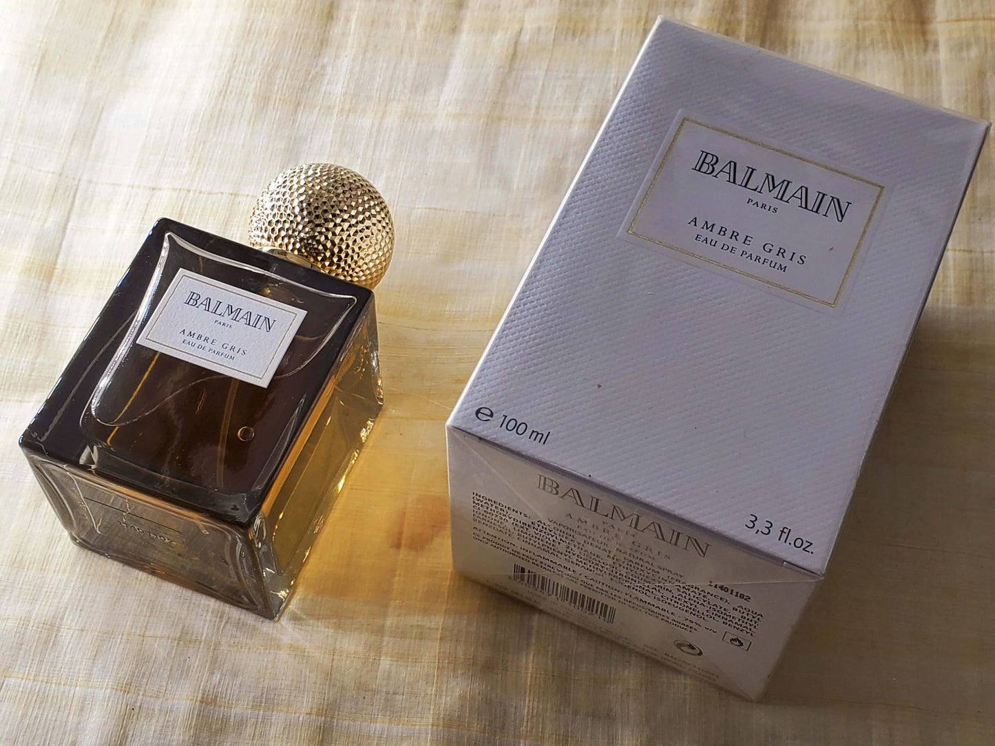 Ambre Gris Pierre Balmain for women EDP Spray 100 ml 3.4 oz, Vintage, Rare, Sealed