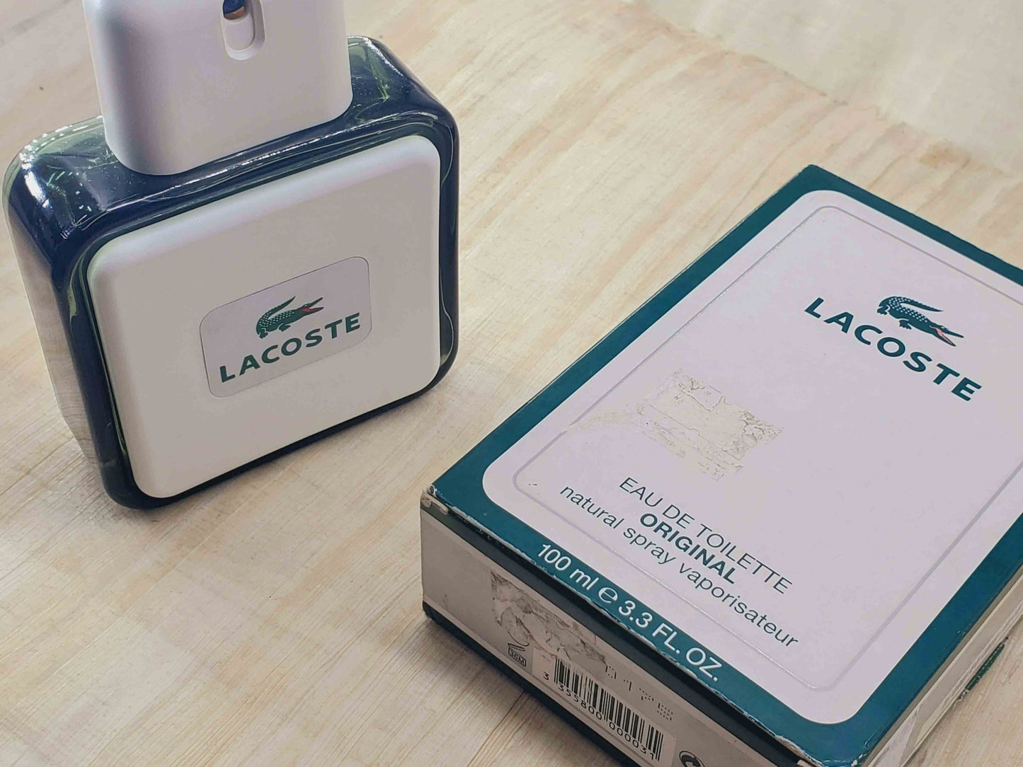 Lacoste Fragrances for men EDT Spray 100 ml 3.4 oz, Rare, Vintage