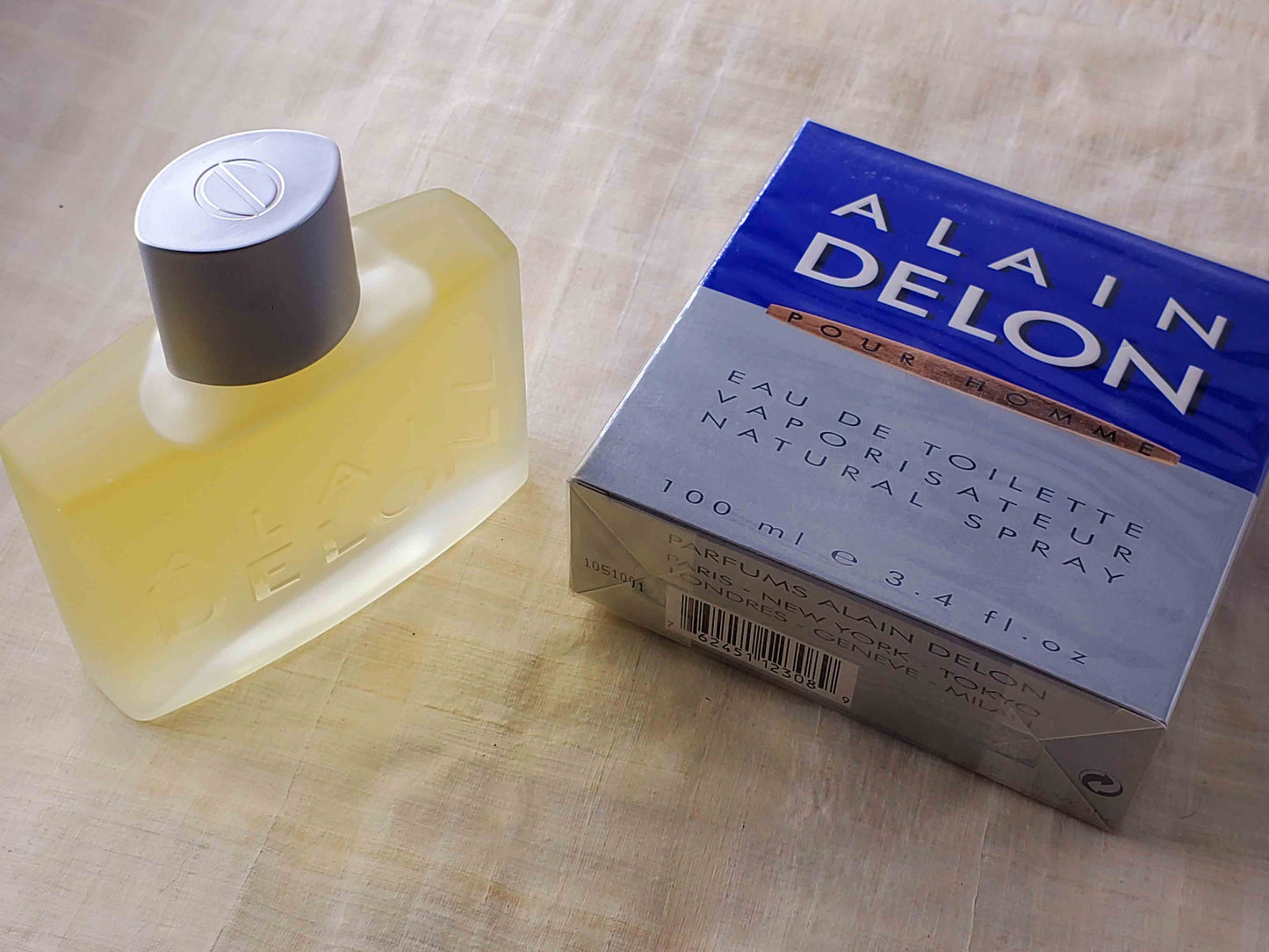 Alain Delon Pour Homme for men EDT Spray 100 ml 3.4 oz, Vintage, Rare, Sealed