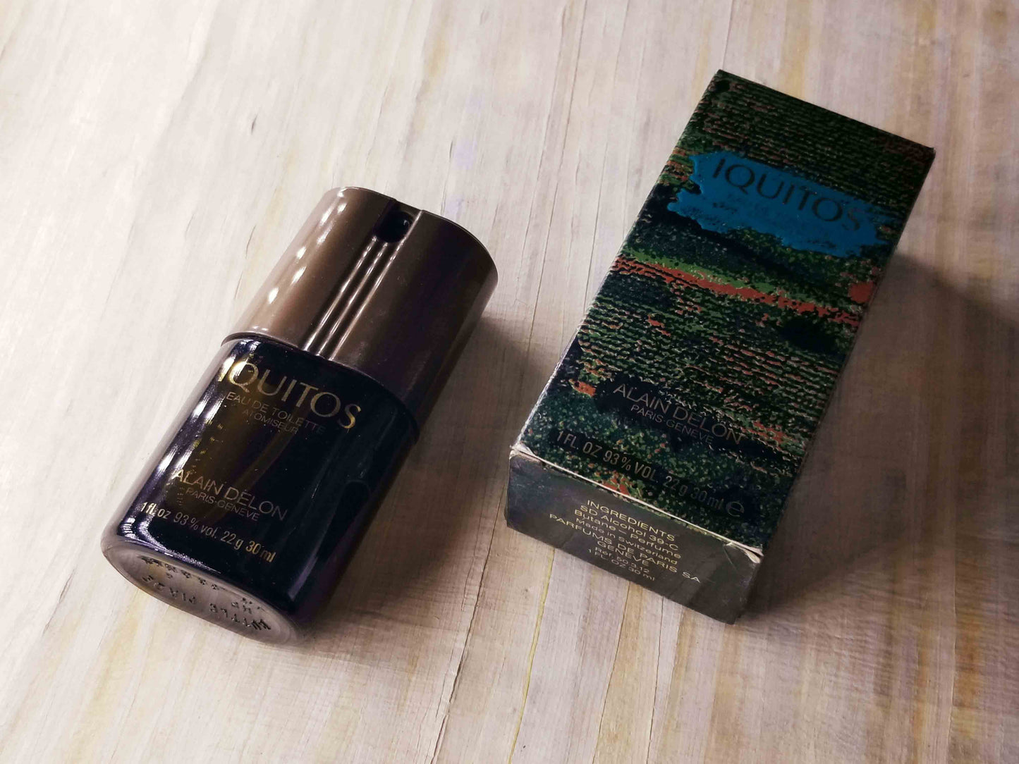 Iquitos Alain Delon for men EDT Spray 30 ml 1 oz, Vintage, Rare