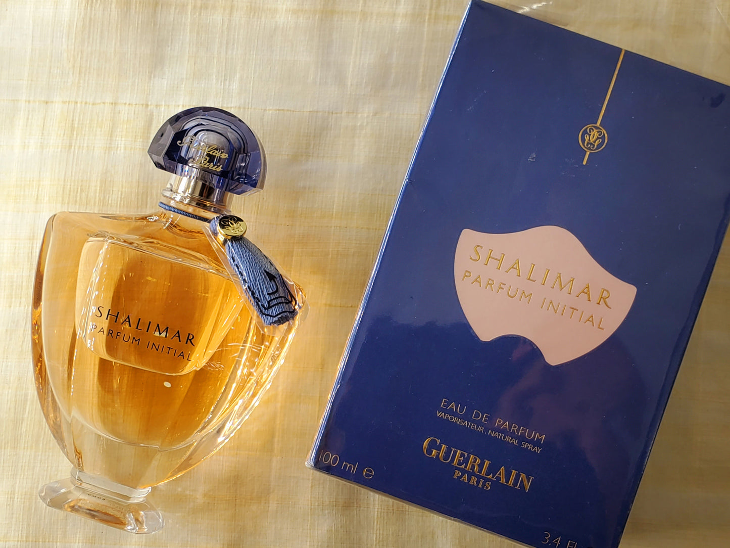 Shalimar Parfum Initial Guerlain for women EDP Spray 100 ml 3.4 oz OR 60 ml 2 oz, Vintage, Rare, Sealed