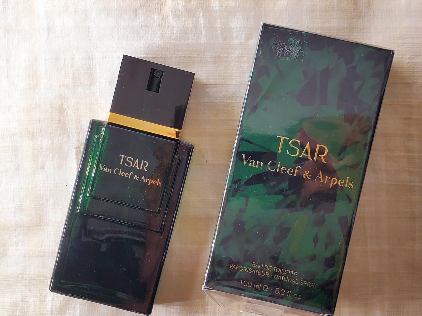 Tsar Van Cleef & Arpels for men EDT Spray 100 ml 3.4 oz, Vintage, Rare, Sealed