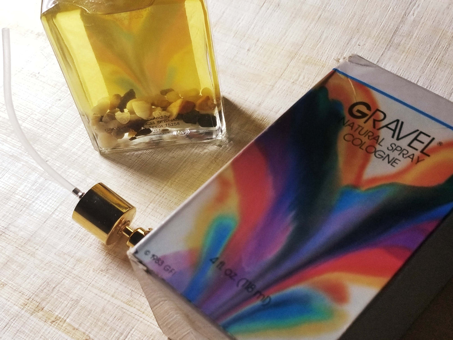 A Man's Cologne Gravel for men EDC Spray 118 ml 4 oz, Vintage 1957, Rare