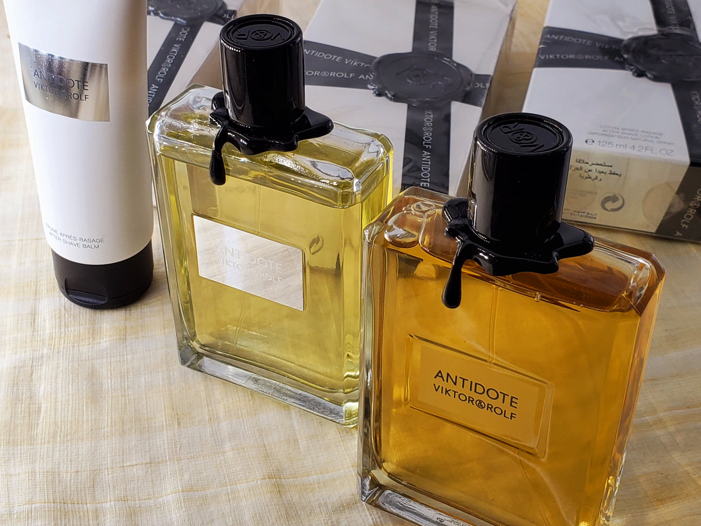 Antidote Viktor&Rolf for men EDT + After Shave Spray 125 ml 4.2 oz + After Shave Balm Tube, Vintage, Rare