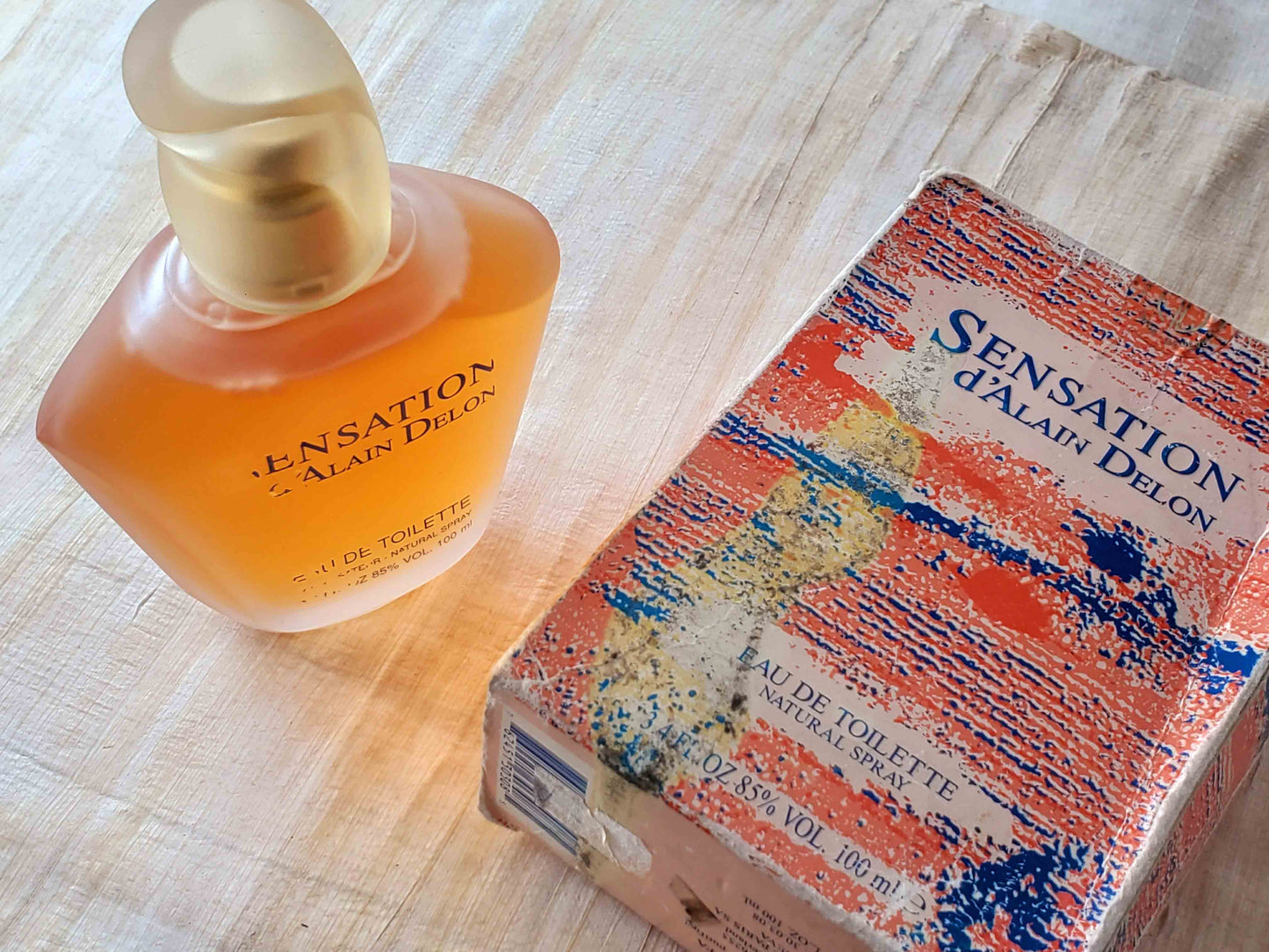 Sensation d´Alain Delon Alain Delon for women EDT Spray 100 ml 3.4 oz, Vintage, Rare