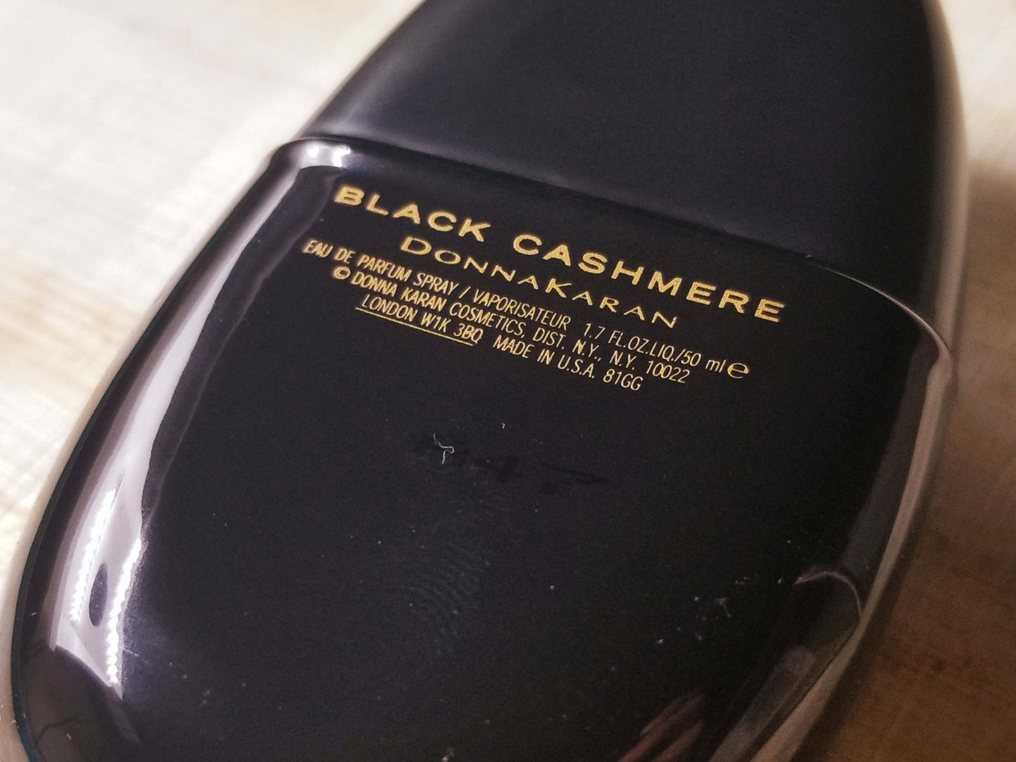 Black Cashmere Donna Karan EDP Spray 100 ml 3.4 oz OR 50 ml 1.7 oz, Vintage, Rare, Sealed