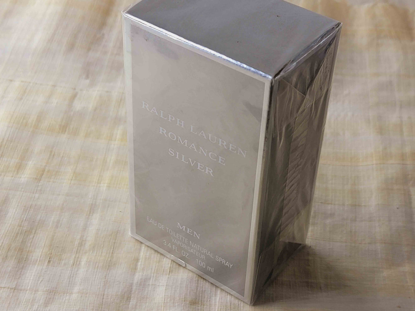 Romance Silver Ralph Lauren for men EDT Spray 100 ml 3.4 oz Or 50 ml 1.7 oz, Vintage, Rare, Sealed