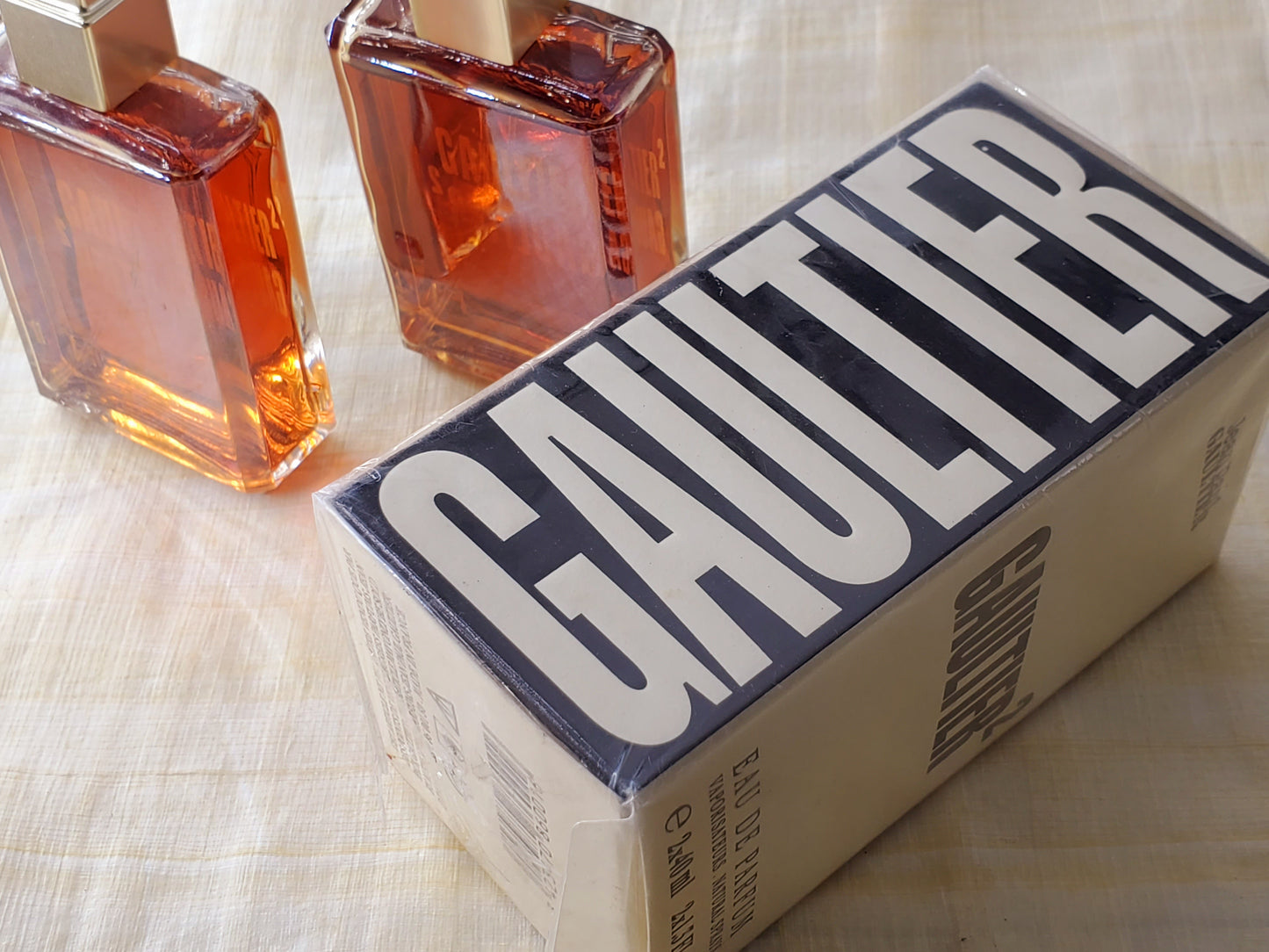 Gaultier 2 Jean Paul Gaultier Unisex EDP Spray 2X40 ml 2X1.3 oz, Vintage, Rare