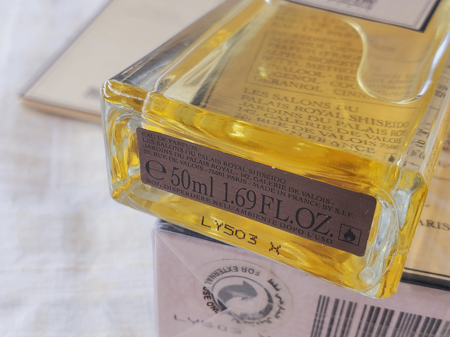 Miel De Bois Serge Lutens (Shiseido version) Unisex EDP Spray 50 ml 1.7 oz, Vintage, Rare