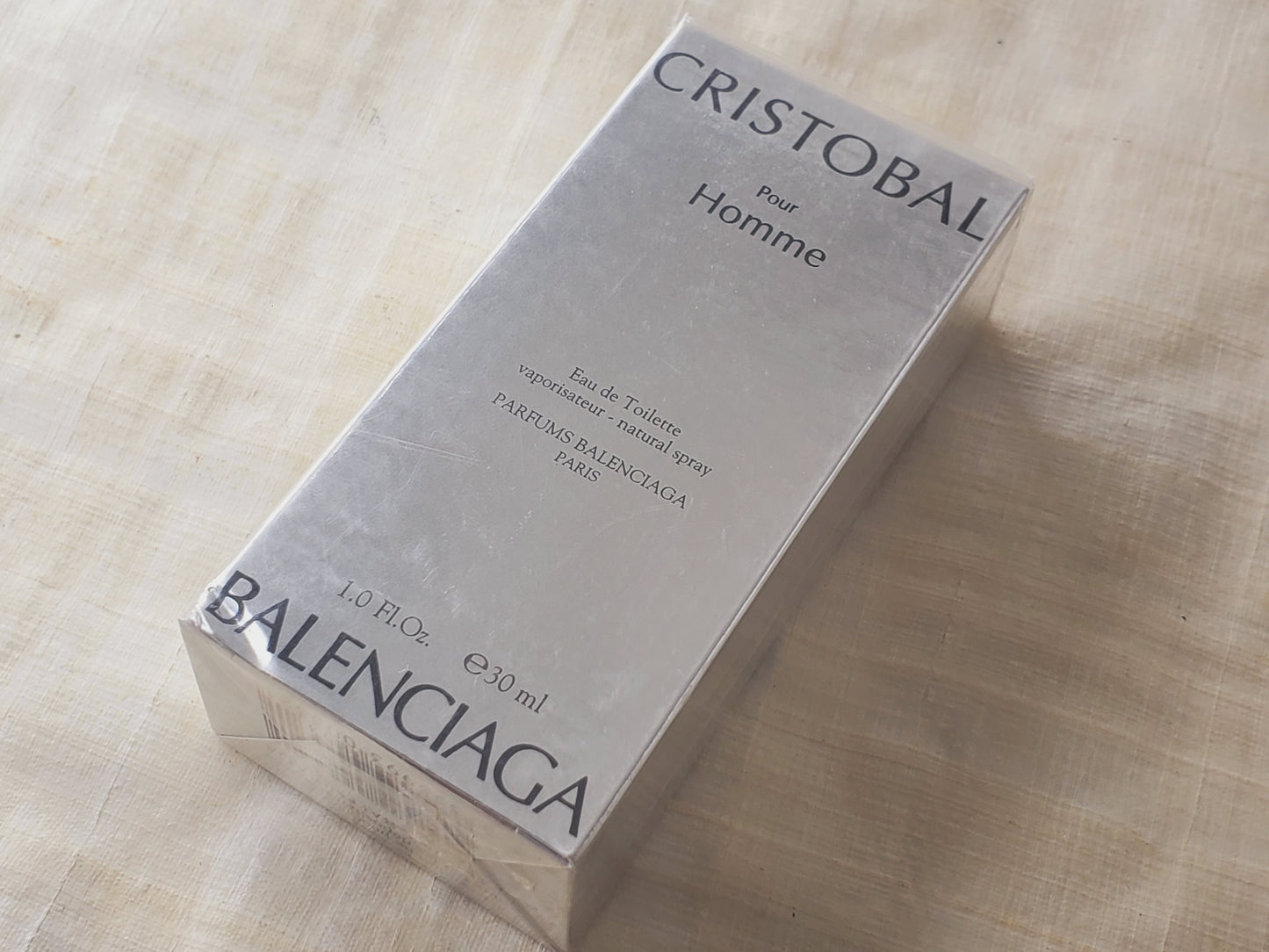 Cristobal pour Homme EDT Spray 100 ml 3.4 OR 50 ml 1.7 oz OR 30 ml 1 oz, Vintage, Rare