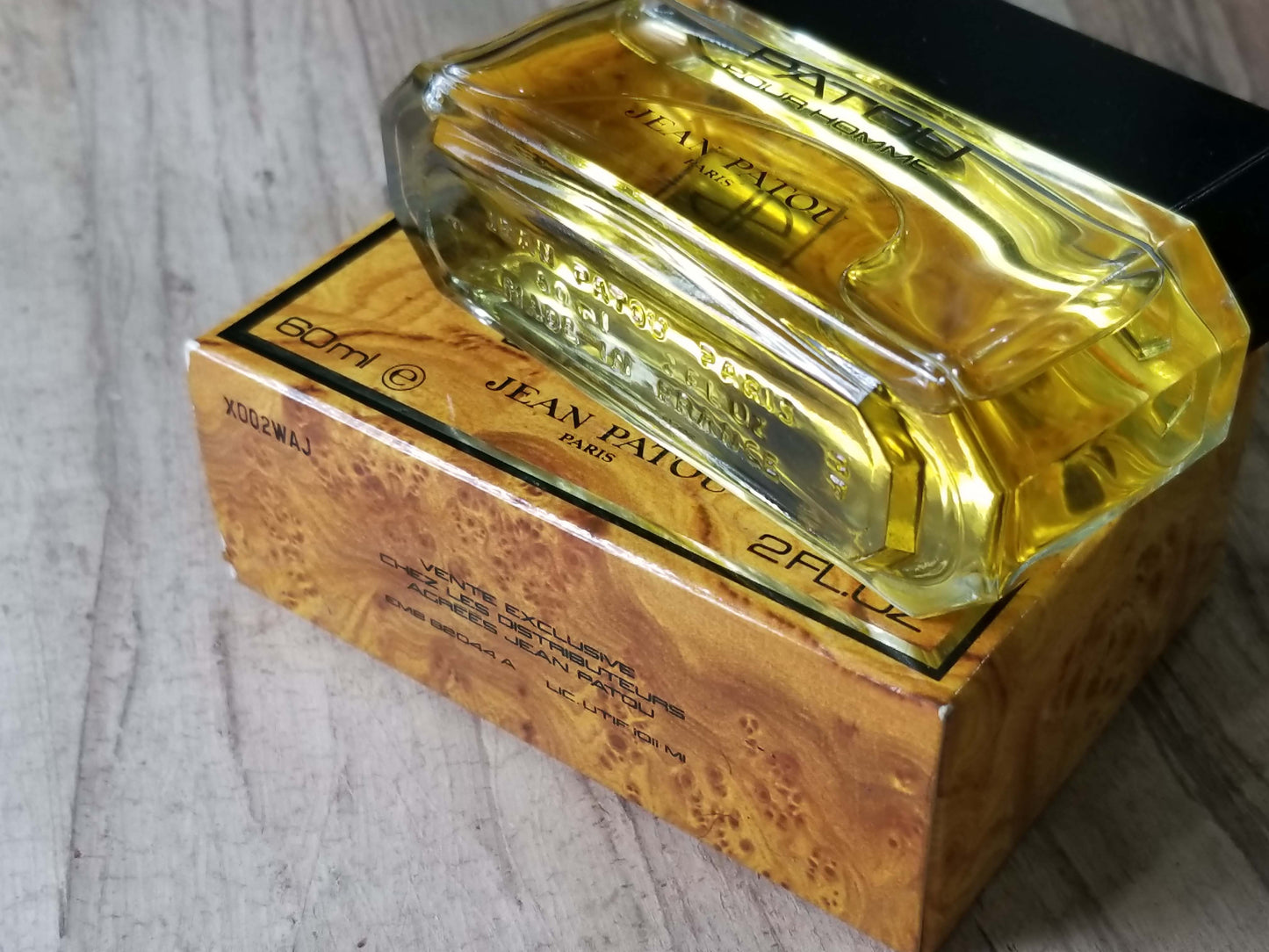Patou pour Homme Jean Patou for men EDT Splash 60 ml 2 oz, Same as pic