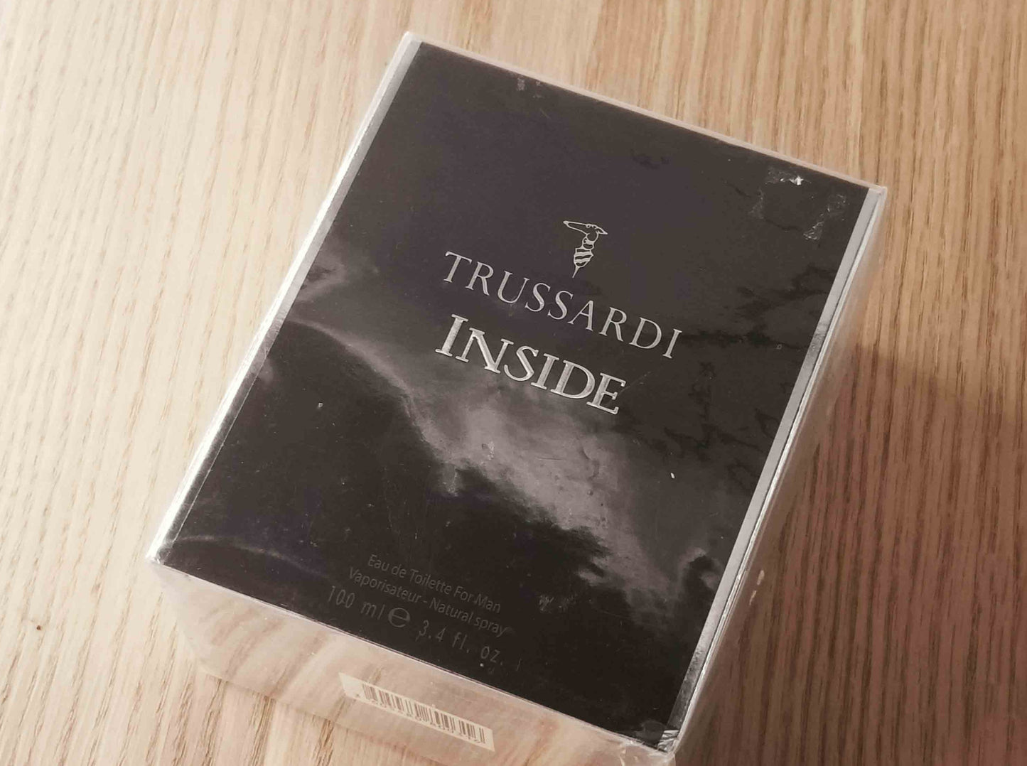 Inside for Men by Trussardi EDT Spray 100 ml 3.4 oz OR 50 ml 1.7 oz, Rare, Vintage, Sealed