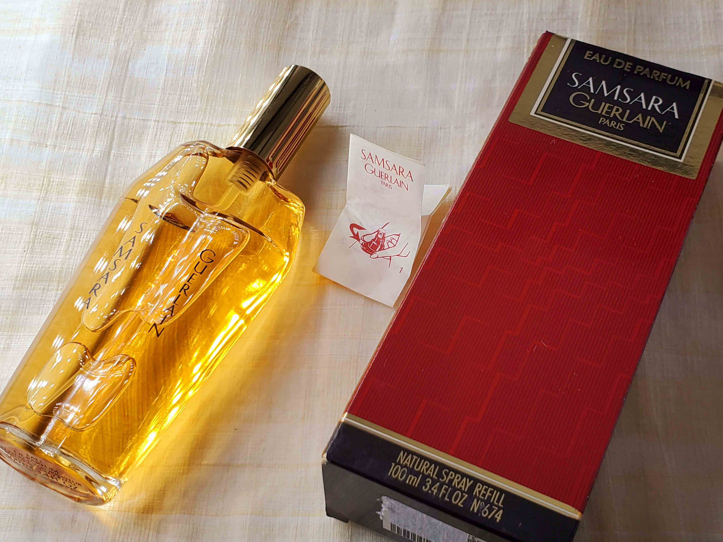 Samsara Guerlain for women EDP Spray 100 ml 3.4 oz, Vintage
